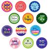 Colorful Motivational Phrase Glass & Magnetic Refrigerator Home Décor Stickers
