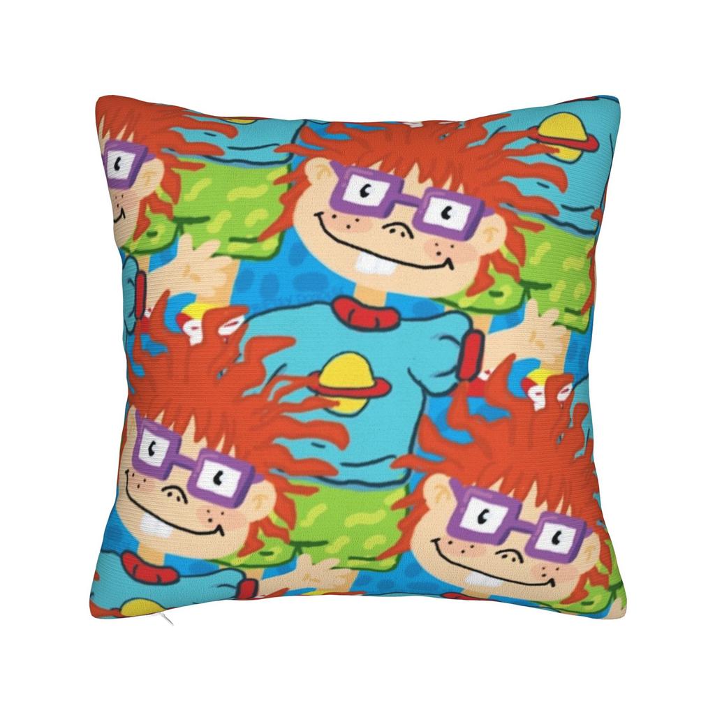Rugratsed Chuckie Finster Anime Pillow Case  Design Pillow Cover For Sofa Home Decor Fashion Pillowcases