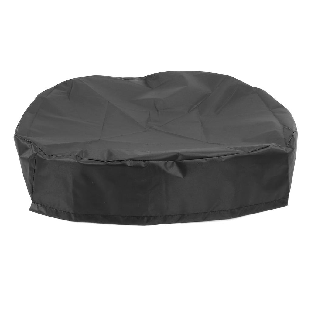 Ice Tub Cover 420D Oxford Cloth Sun Proof Snow Proof Dust Proof Ice Bath Tub Cover for Outdoor L