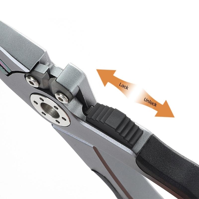 Aluminum Alloy Fishing Line Cutter Small Fishing Hook Remover Small Fishing Pliers Scissors Comfortable Grip Pliers
