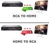 SUGURE RCA to HDMI AV to HDMI Composite 1080P with Audio USB Compatible with and other older TV network car navigation Converter, Output, Powered,