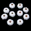 10pcs/bag Imitation Rabbit Fur Coverd Straight Hole Beads DIY Pompom Pendant for Jewelry Making DIY Necklace Pendant Earrings