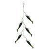 Silicone Cluster Fish Lure Anti-hanging Sole Sharp Fish Hook Simulation Bait Soft Swivel Pin Fishing Set-up Sea Fishing