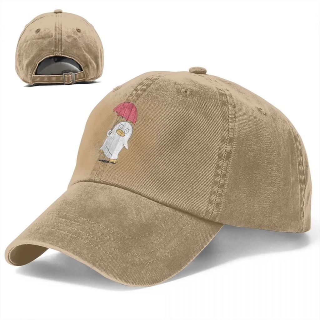 Casual Gintama Baseball Caps Unisex Distressed Denim Washed Sun Cap Anime Outdoor Activities Hats Cap