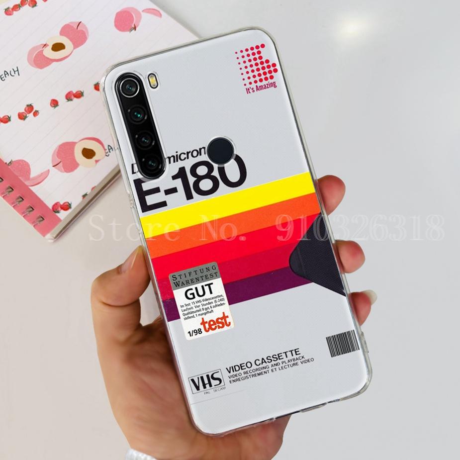 For Xiaomi Redmi Note 8 Case Redmi Note 8T Clear Silicone Soft Slim Phone Case For Xiaomi Redmi Note 8 Pro Note8 Back Cover Capa