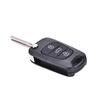 Remote Folding Key Shell Case 3 Buttons Fob For Hyundai I20 I30 Ix35 I35 Uncut