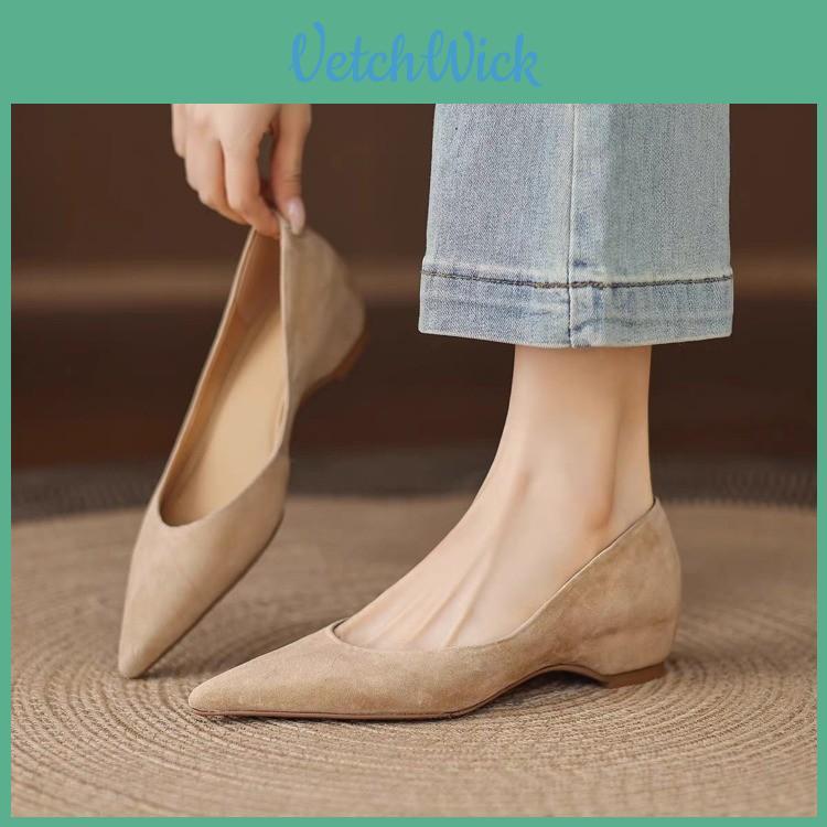 Casual Womens Loafers With Low Heel And Pu Insole For Daily Wear