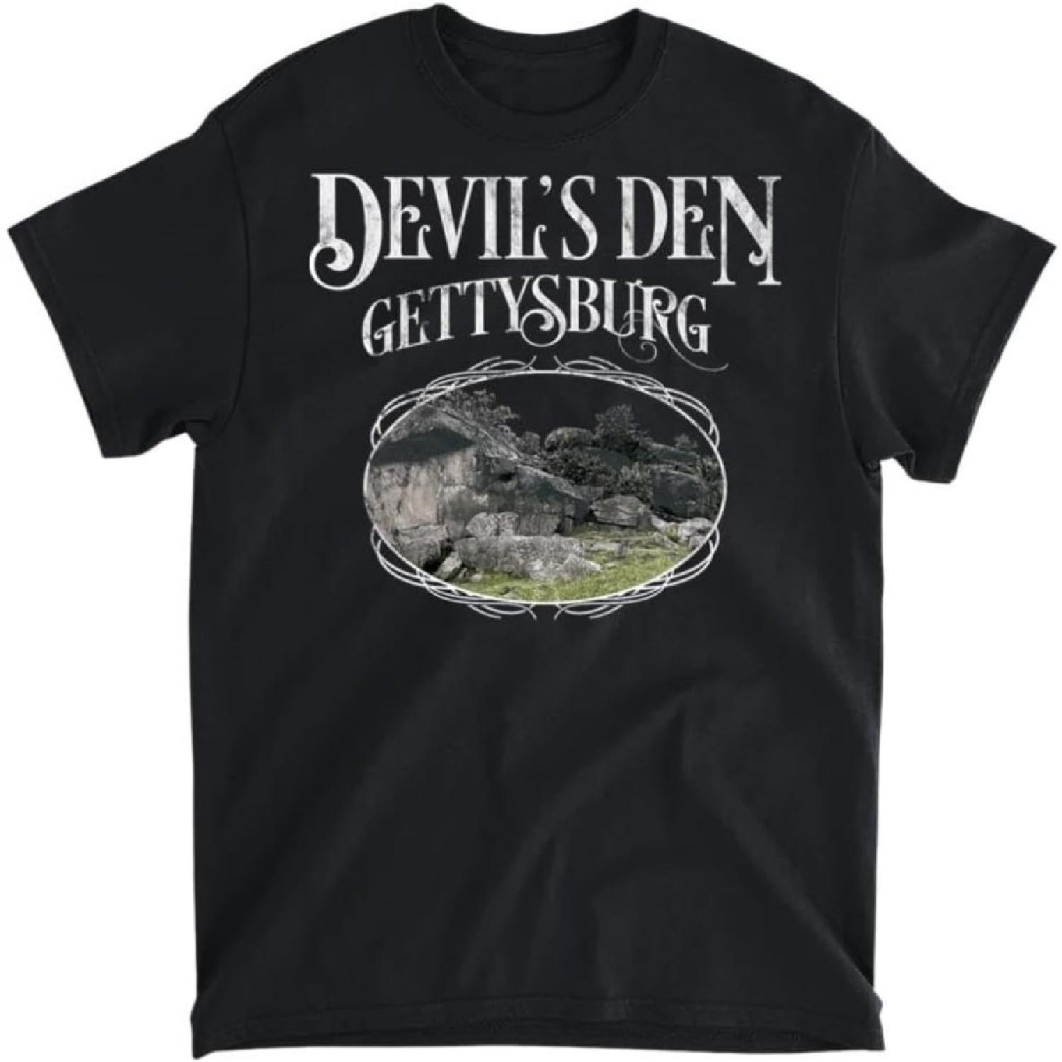 Devil s Den Gettysburg T-Shirt, Long Sleeve Shirt, Sweatshirt, Hoodie Unisex Adult Size Made in Canada XXXXXL разноцветный