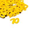 15g/Bag Digital Gold Confetti Glitter Number 18/21/30/40/50/60/70 Paper Scraps Birthday Party Anniversary Wedding Decoration