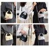 IELGY French premium hand carry women's bag 100 summer silver shoulder messenger bag
