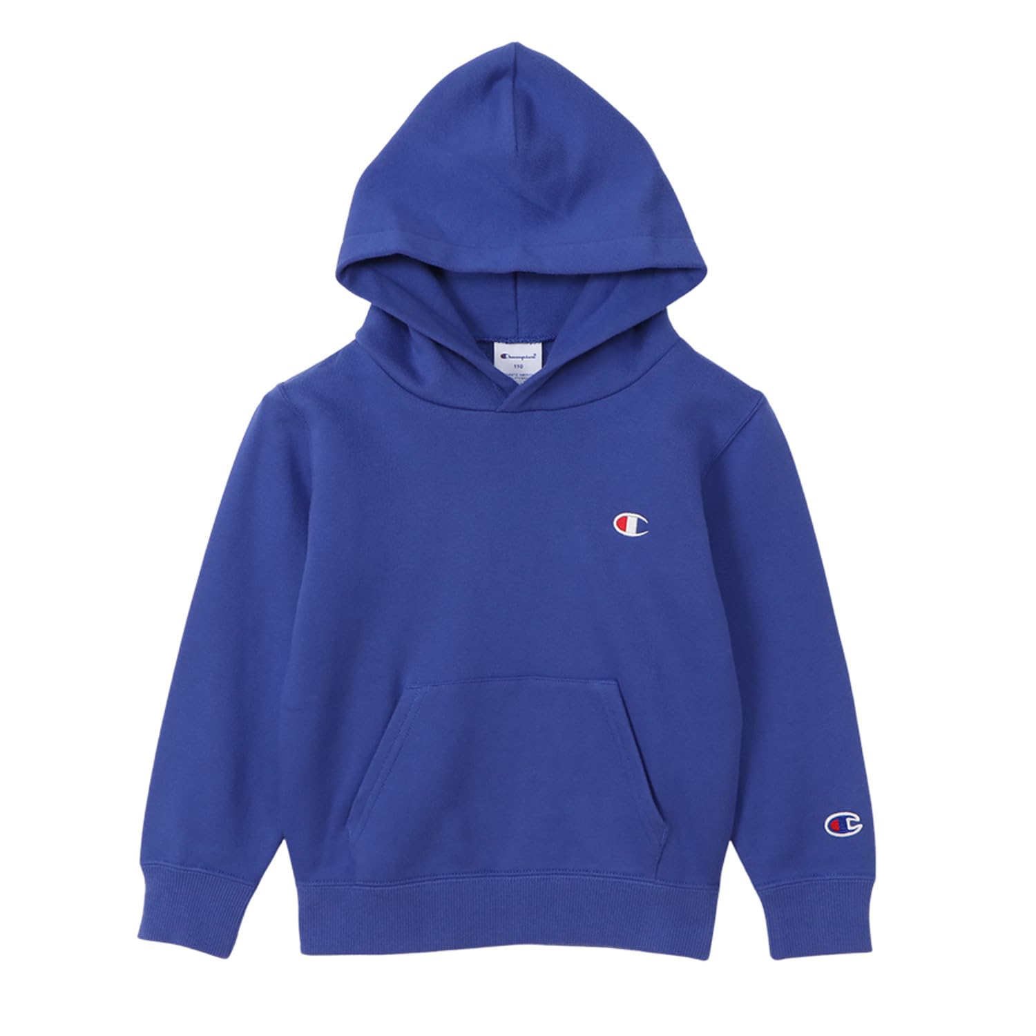 

Champion Long COTTON One Point Logo Hooded 140 Kids Sweatshirt, Sleeve, 100% Cotton, USA, Embroidered, Sweatshirt, Basic, CK-Y101/CK-Y101Z/CK-T101, синий