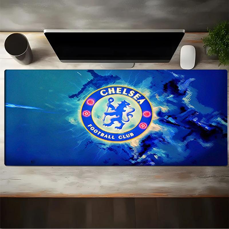 Blue Chelsea Football Club Logo Mouse Pad, Gaming Mouse Pad, Keyboard Pad, Desk Decor for Computer Notebook Fan Gift Birthday Gift
