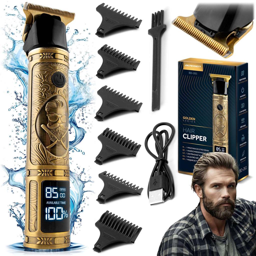 Berdsen BD-261 Gold Barber Hair Clipper