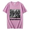 TV Play Shameless Graphic T Shirts Mens Womens Fashion Vintage Short Sleeve Tshirt Streetwear 100 Cotton Oversized Tshirts