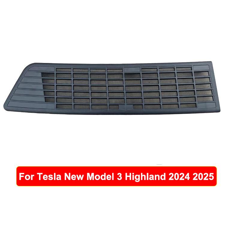 

For Tesla New Model 3 Highland 2025 2025 Air Flow Vent Cover Inlet Trim Anti-Blocking Prevention Intake Anti-insect Accessories