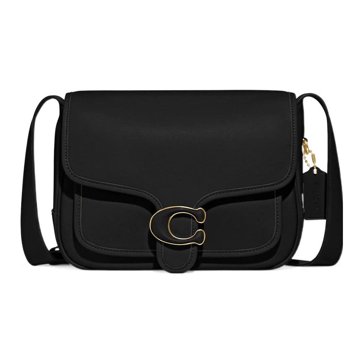 

New COACH Tabby Cow Leather Shoulder Bag, Crossbody Bag Medium Size Women s Black CK953-B4BK 26.4*8.1*19.6CM