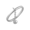 Silver Ring Without Stones, Product Weight 1.7 G (2094562)