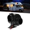 Bilge Air Blower Fan DC 130CFM Black CorrosionResistant ABS Ventilation for Boat Marine Bus(12V )