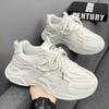 Herrenschuhe Frühling neu vielseitig Mesh atmungsaktiv Dad-Schuhe Herren lässig Jugend dicksohlige Sport kleine weiße Trendschuhe