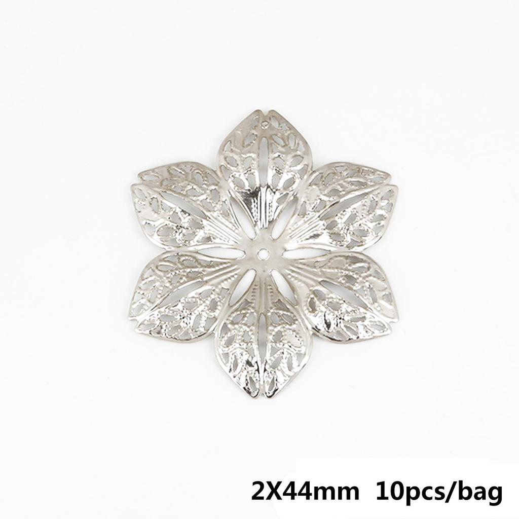 10ks Paví Měsíční Přívěsek Květina DIY Doplňky Součástky Pro Výrobu Šperků