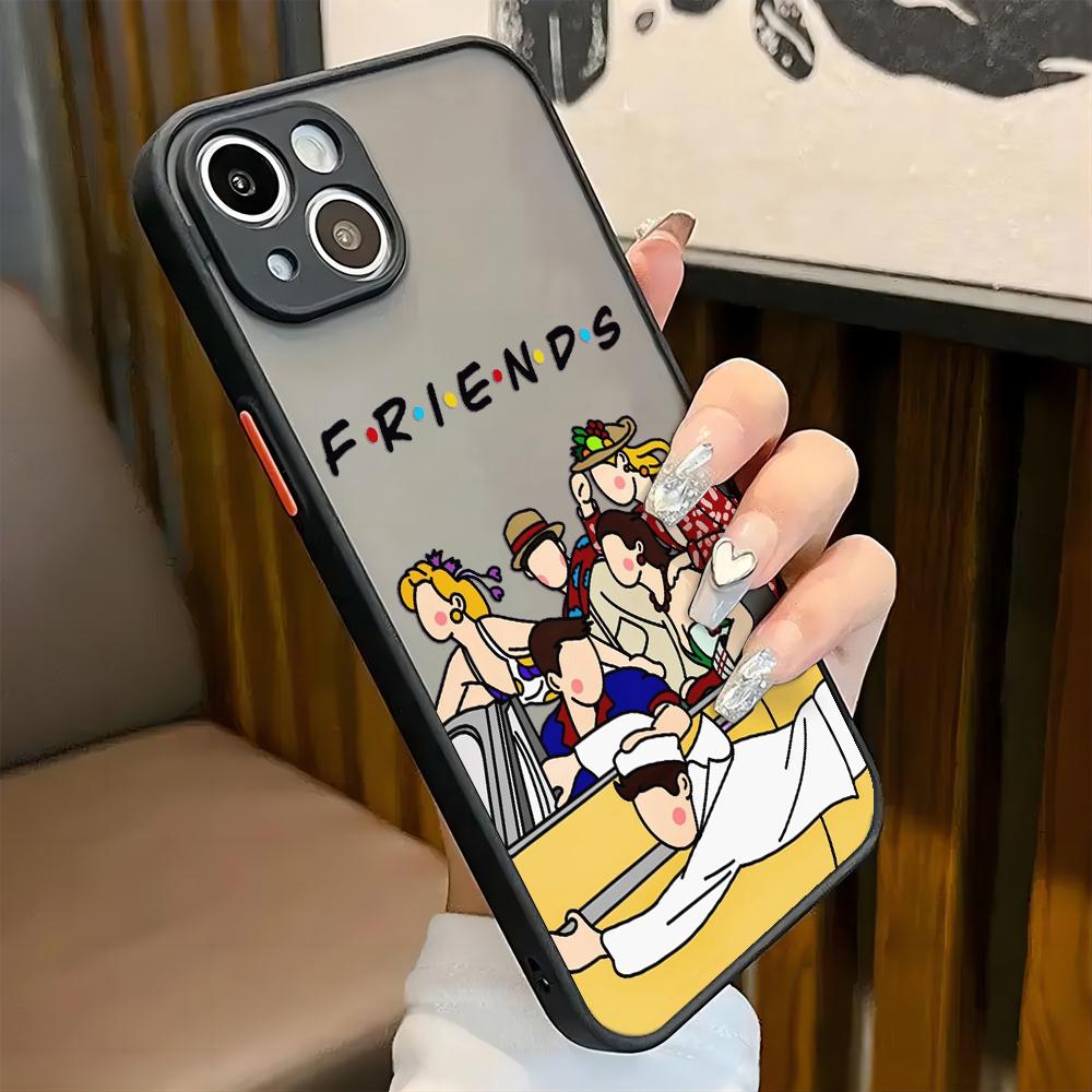 Friends Hot TV Show Phone Case For Xiaomi Redmi Note 14 13 12 12S 11 11S 10 10S 9T 9S 8 7 Pro Plus 4G 5G Matte Clear Back Cover