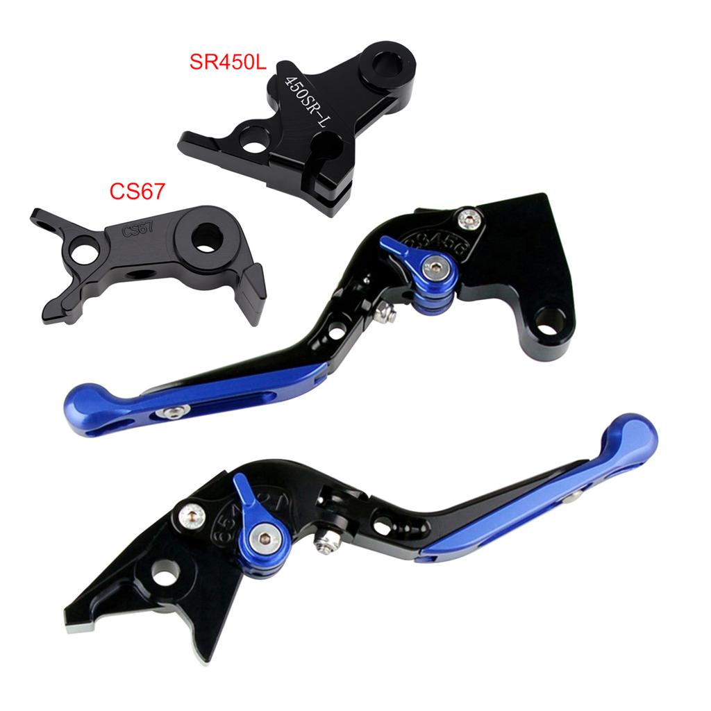 Verstellbarer Kupplungsbremshebel passend für VOGE DS900X 900DSX 2024-2026 Blau