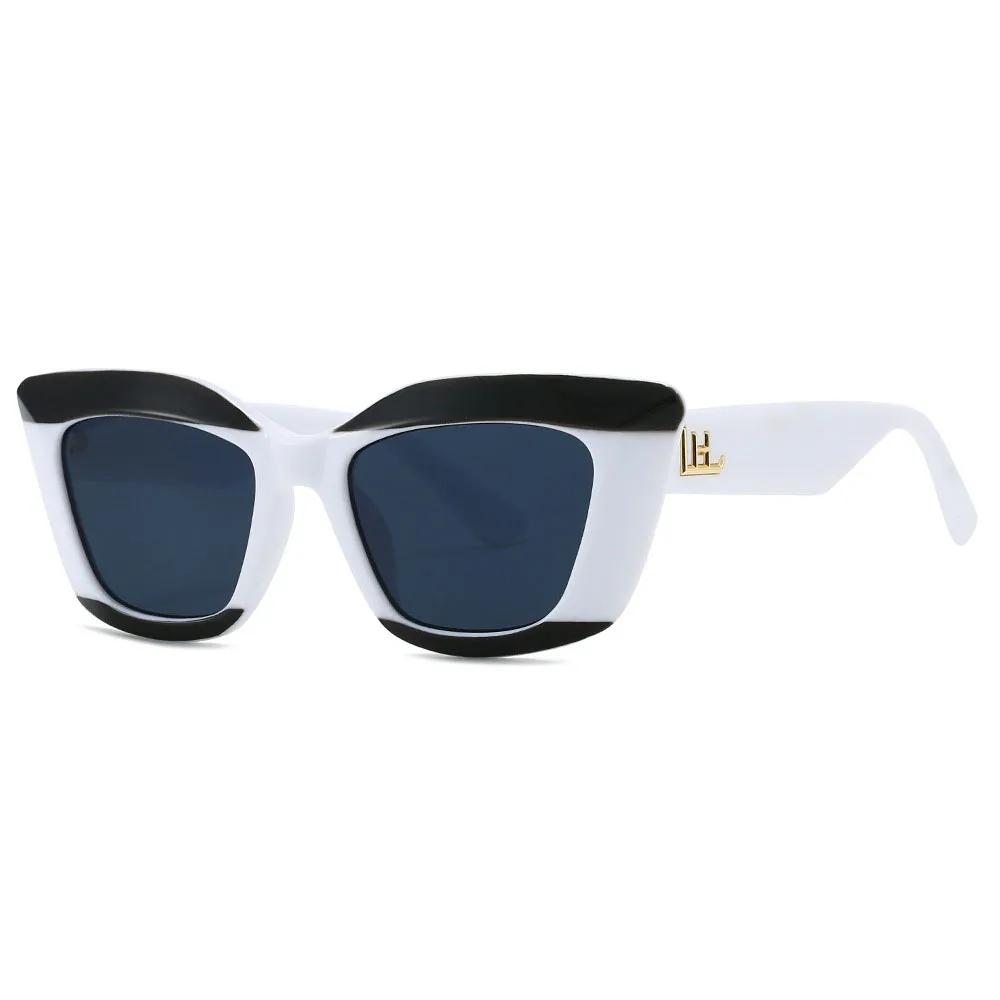 Sexy Ladies Big Frame Cat Eye Sunglasses Women For Female Luxury Brand Designer Vintage Sunglasses Popular Eyeglasses Uv400