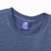 Champion Short Sleeve Crew Graphic Logo School Heather Blue Kids' T-Shirt, Neck, Print, Boys, CK-ZS317,