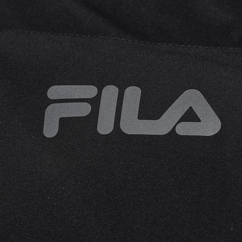 FILA Original Fashion Simple Personality Trendy Casual Versatile Comfortable Long Hooded Down Jacket Men outerwear F11M549904FBK