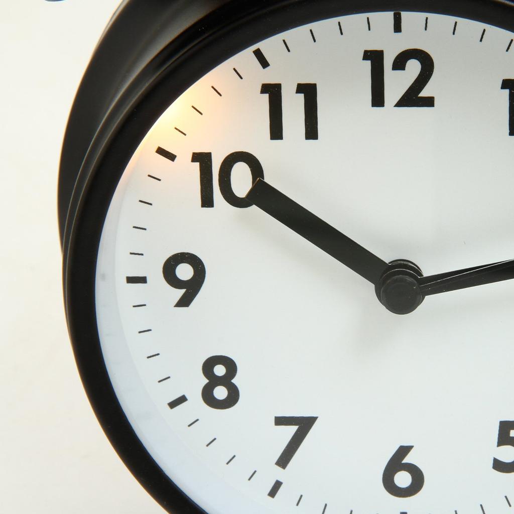 Fujiboeki Alarm Table 32702 Clock, Bell, Clock, Black,