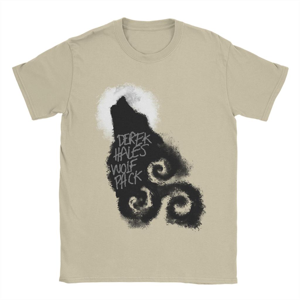 Men Women Teen Wolf Pack T Shirts 100% Cotton Tops Humorous Short Sleeve Round Collar Tee Shirt Adult T-Shirts