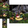 Resin Christmas Scene Figurines With Style Family Set For Holiday Decorations