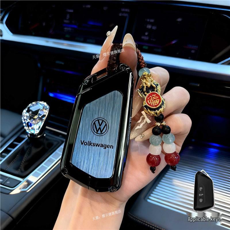 Volkswagen sleuteletui voor Tiguan L, ID.3, Magotan, Passat, Sagitar, Tayron, Lamando