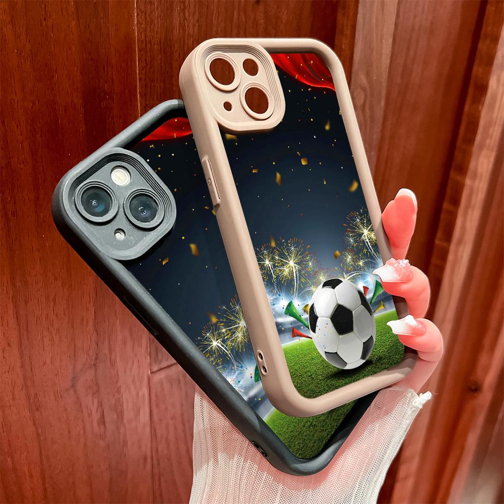 Soft Silicone Square Ladders Cartoon Pattern Full Cover Camera Protection Shockproof Case for OPPO Reno Realme OnePlus