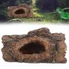 Resin Reptile Hideout Tree Bark Shape Amphibians Hide Cave Reptile Hide Cave For Amphibians