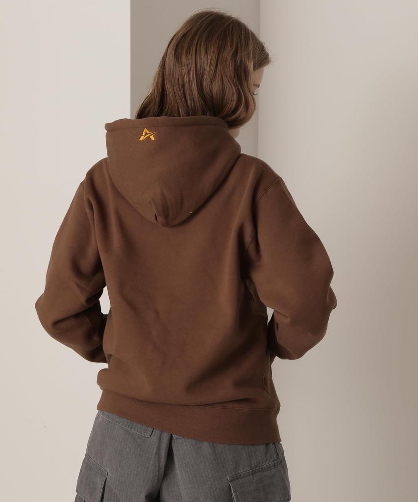 Avirex Exclusive SWEAT PULLOVER Size WEB&DEPOT A-STAR PARKA, Men's, L, 050, Brown, 783-4931005