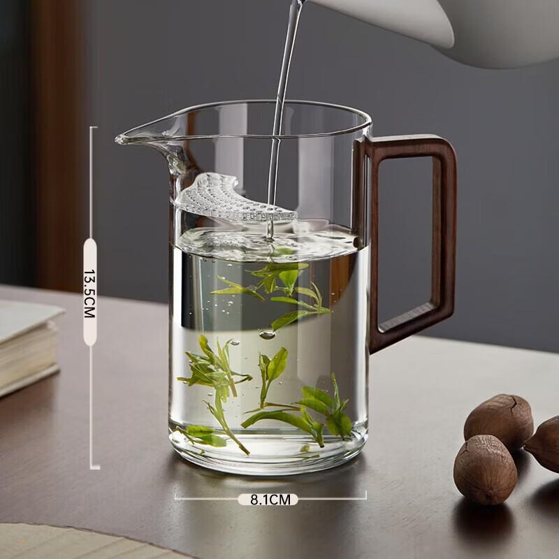 YIHUTEA Tea-Water Separation Glass Teapot Set