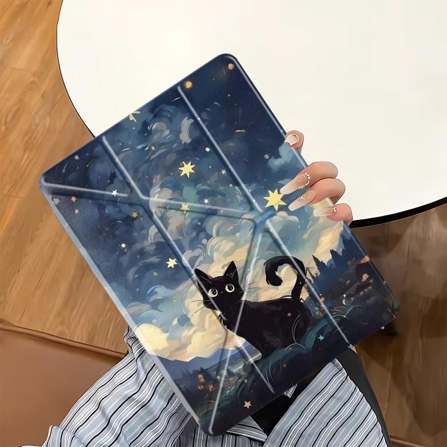 Tablet Case For iPad Air 4 5 M3 M2 1 2 M4 11inch Pro 2025 Mini 6 7 Pro 11th 10th 9th 8th 7th 12.9inch Holder Cover Cute Cartoon