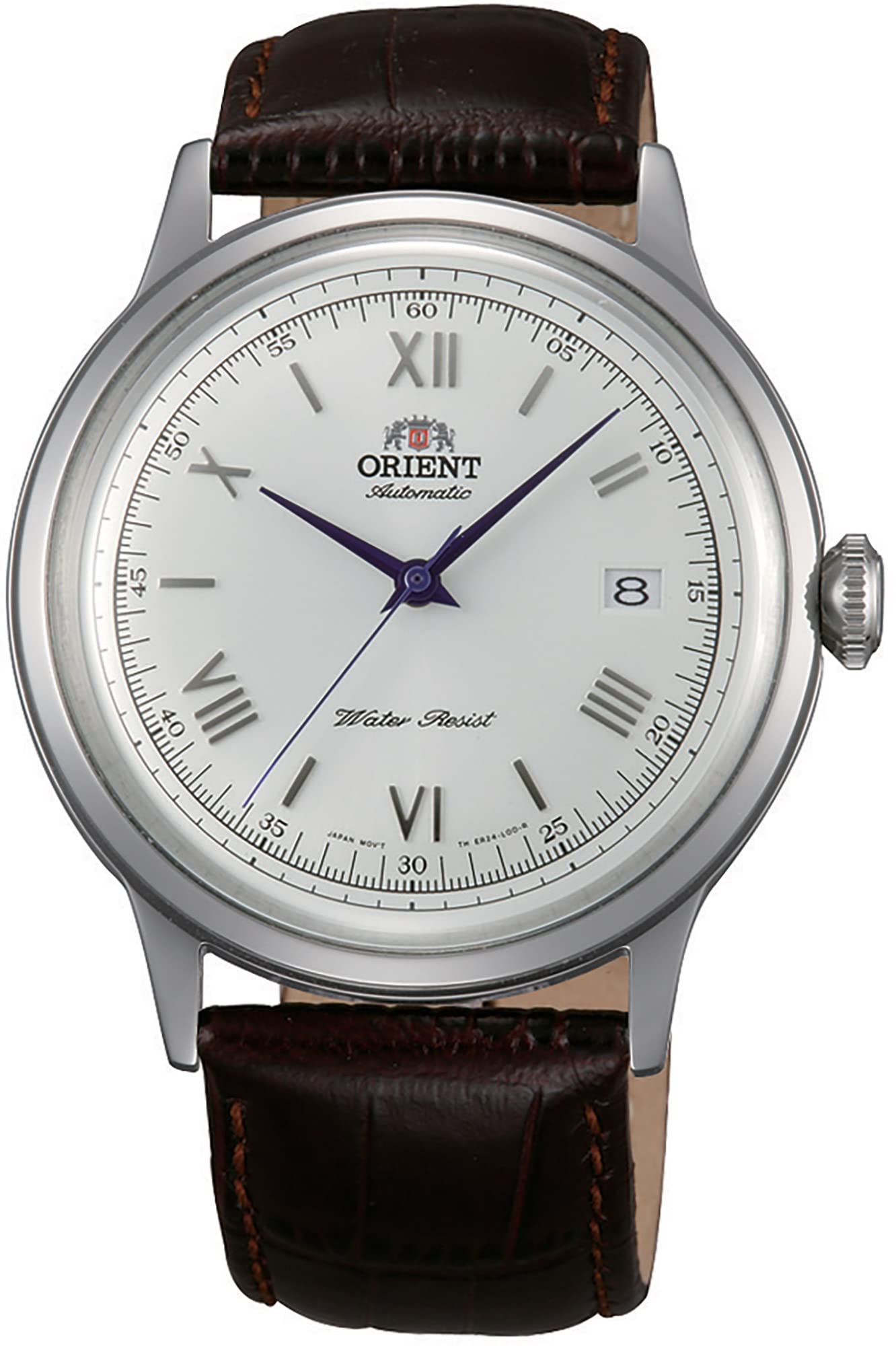 

[Men s Watch] Orient Mens Analogue Automatic Watch with Leather Strap FAC00009W0