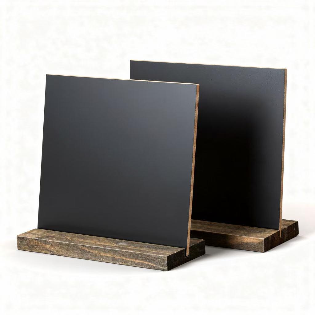 Wooden Base Small Blackboard for Kids  Painting & DIY Display Small Blackboard