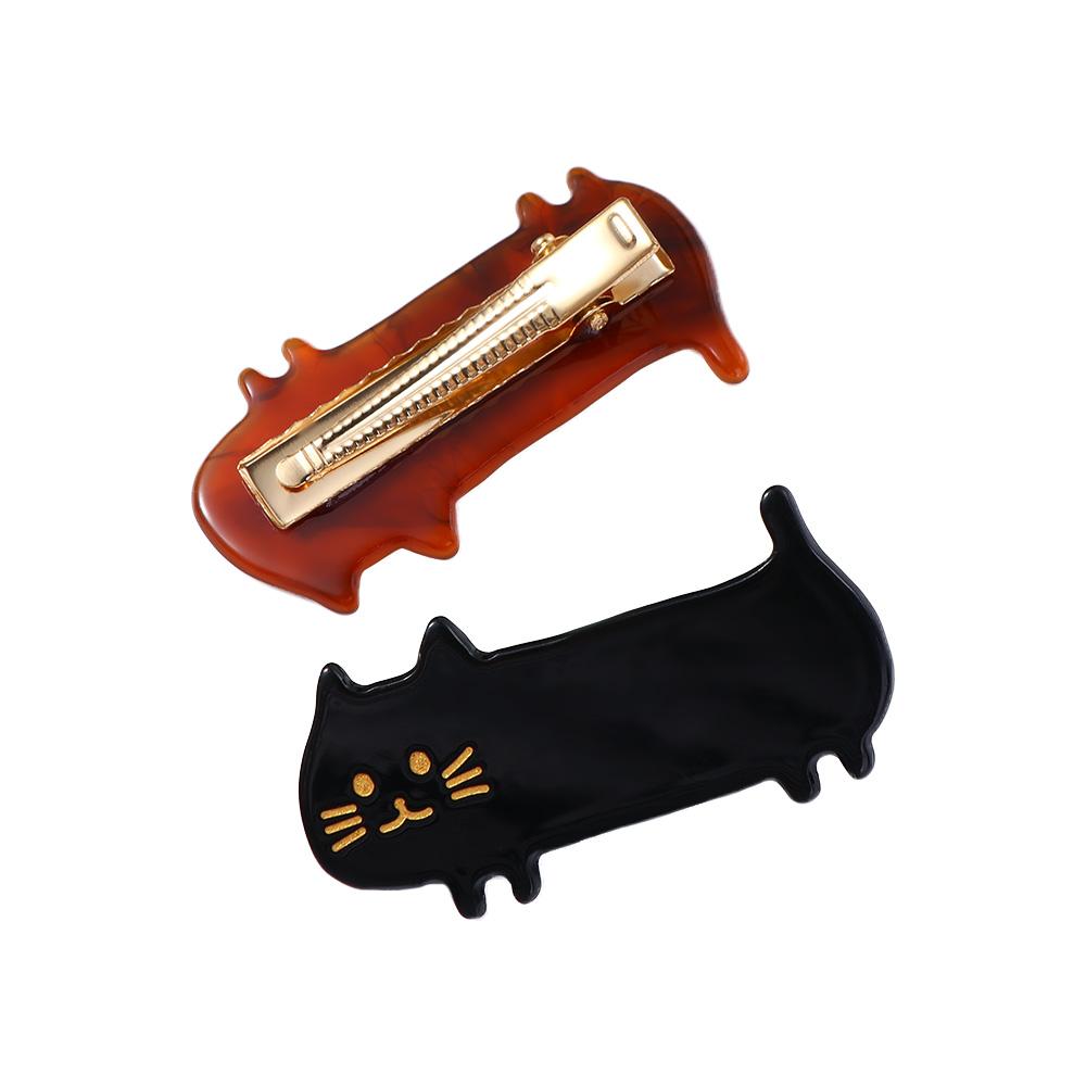 Katze Kunststoff Weiblich Zeichentricktier Koreanischer Stil Haarspangen Haaraccessoires Haarspangen Damen Barrettes