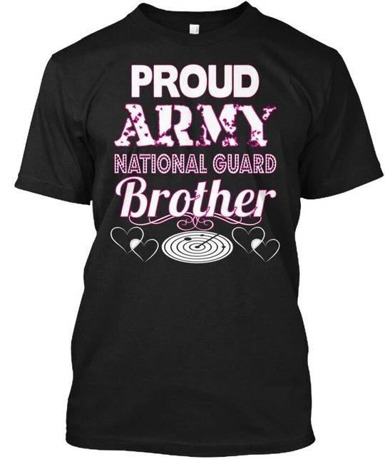 Proud Army National Guard Brother TTshirt Made in the USA Size S to 5XL S