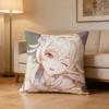 GGenshin Lumine Impact  Pillow Case Cushion Cover Throw Pillow Case For Car Sofa