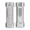 2PCS Motorcycle Highway Bar Light Chrome Plated Universal for 1.25in Pipe Diameter AntiCollision Tube