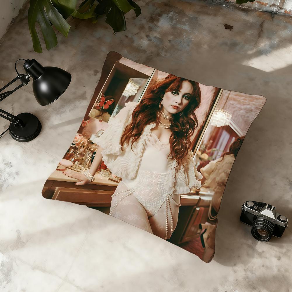 

Hot Singer C-Chappell R-Roan cushion cover Home Office Convenient Nordic Simplicity Hit With Zipper Cushion Cover 30cmx30cm