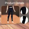 1/12 Action Figure Pants, Stretch Leggings, Miniature Clothing, Elastic for 6 Inch Figures Fit Yoga