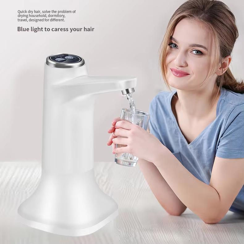 Portable Water Pump Bottle Automatic Electric Water Dispenser Household Gallon Drinking Switch Smart Water Treatment Appliances