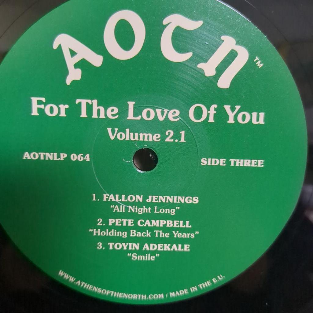 [USED] Rare record! V.A./For The Love Of You LP analog record