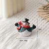Decorazione Natalizia Ornamento Festa Casa Tavolo Finestra Espositore Ornamento Pupazzo di Neve Babbo Natale Figure 1pz