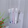 A Set of Four Toothbrushes for Adults or Children Manual Disposable Travel Toothbrush Set Multicolor Travel Toiletries Oral Set